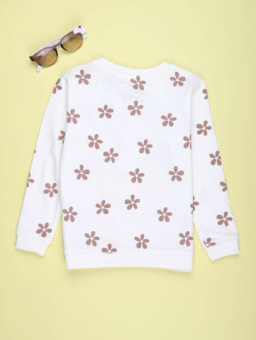Girls Printed Long Sleeves Regular Sweatshirt - 22591799 -  Standard Image - 2