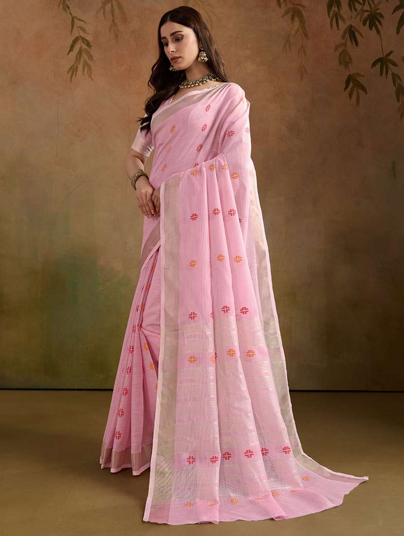 women self design handloom saree with blouse - 22592453 -  Standard Image - 2
