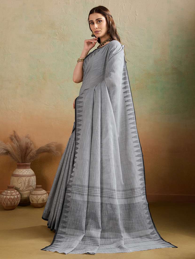 women self design handloom saree with blouse - 22592466 -  Standard Image - 2