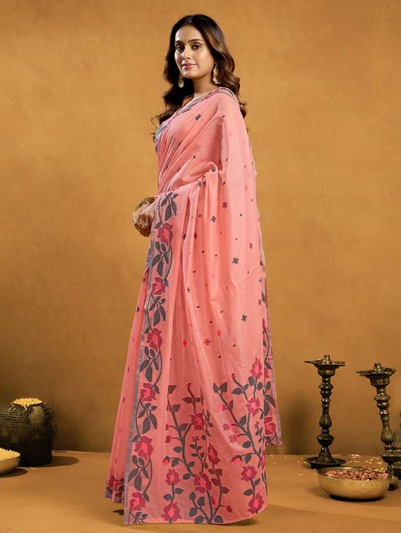 women self design handloom saree with blouse - 22592510 -  Standard Image - 2