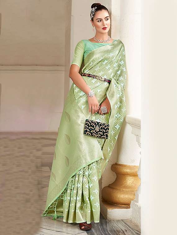 women self design banarasi saree with blouse - 22592705 -  Standard Image - 2