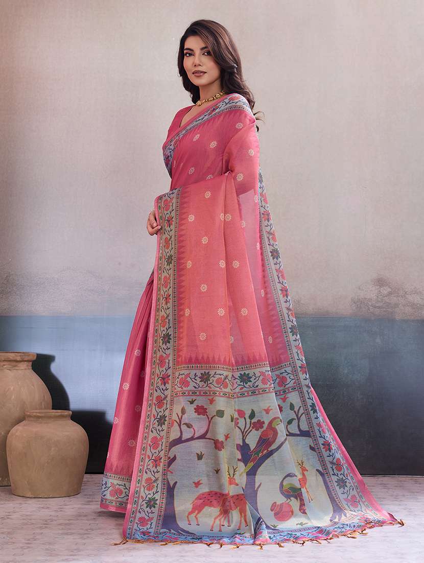women self design paithani saree with blouse - 22592983 -  Standard Image - 2