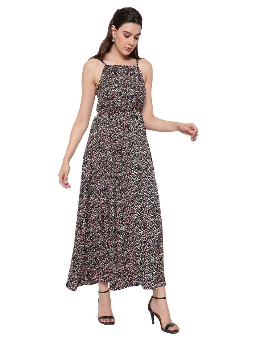 Women Printed Shoulder Strap A-line Dress - 22594149 -  Standard Image - 2