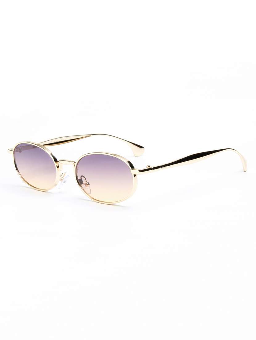 men oval frame metal sunglasses - 22594680 -  Standard Image - 2