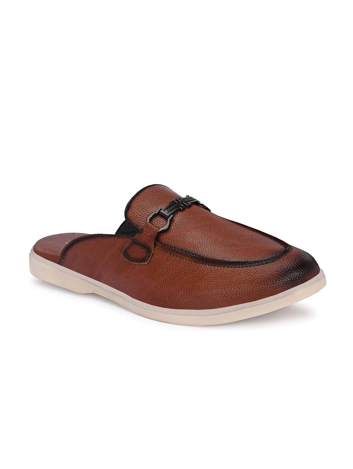 men textured slip on mule - 22594702 -  Standard Image - 2