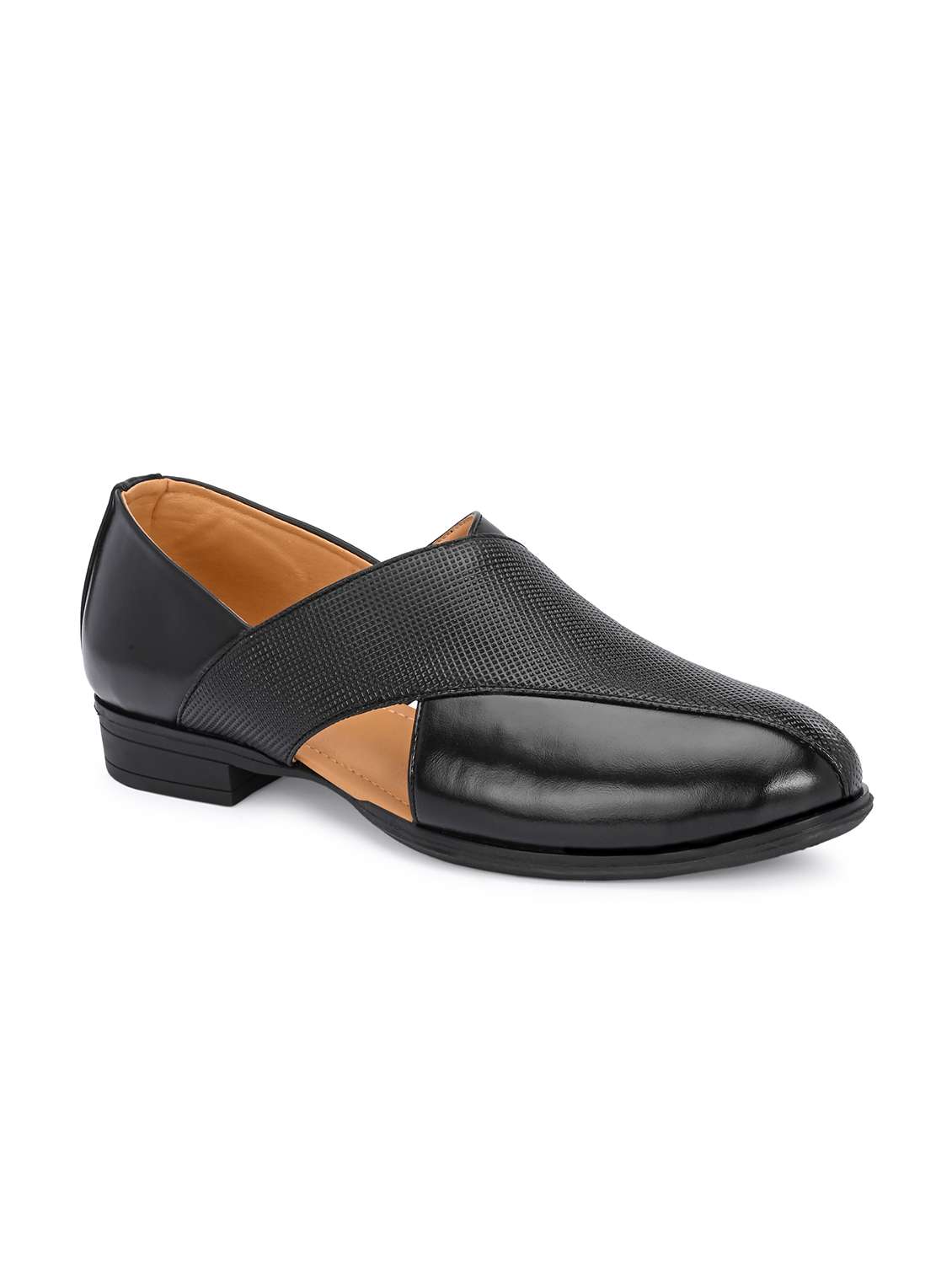 men textured slip on sandal - 22594705 -  Standard Image - 2