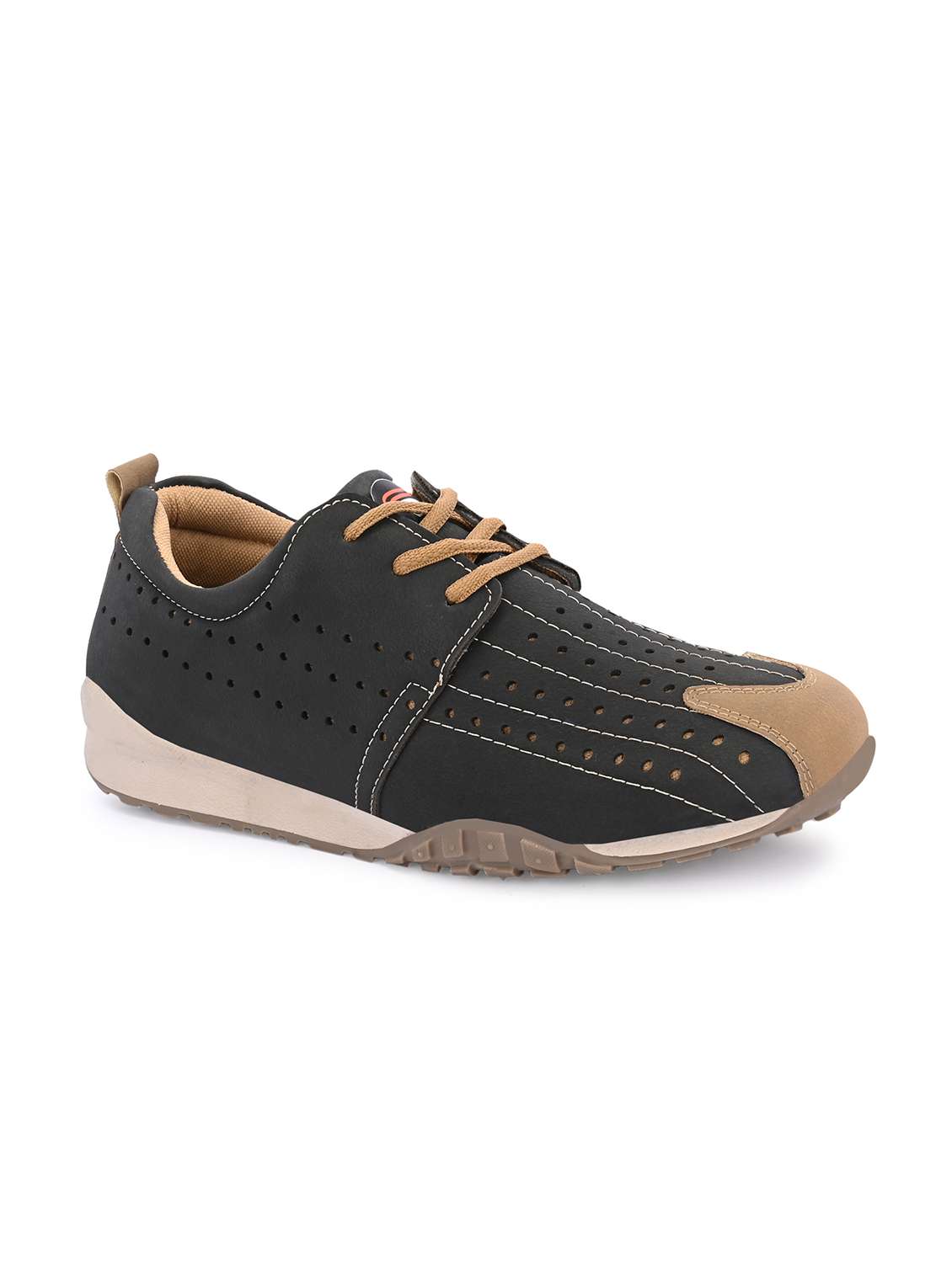 men black lace up sneaker - 22594716 -  Standard Image - 2