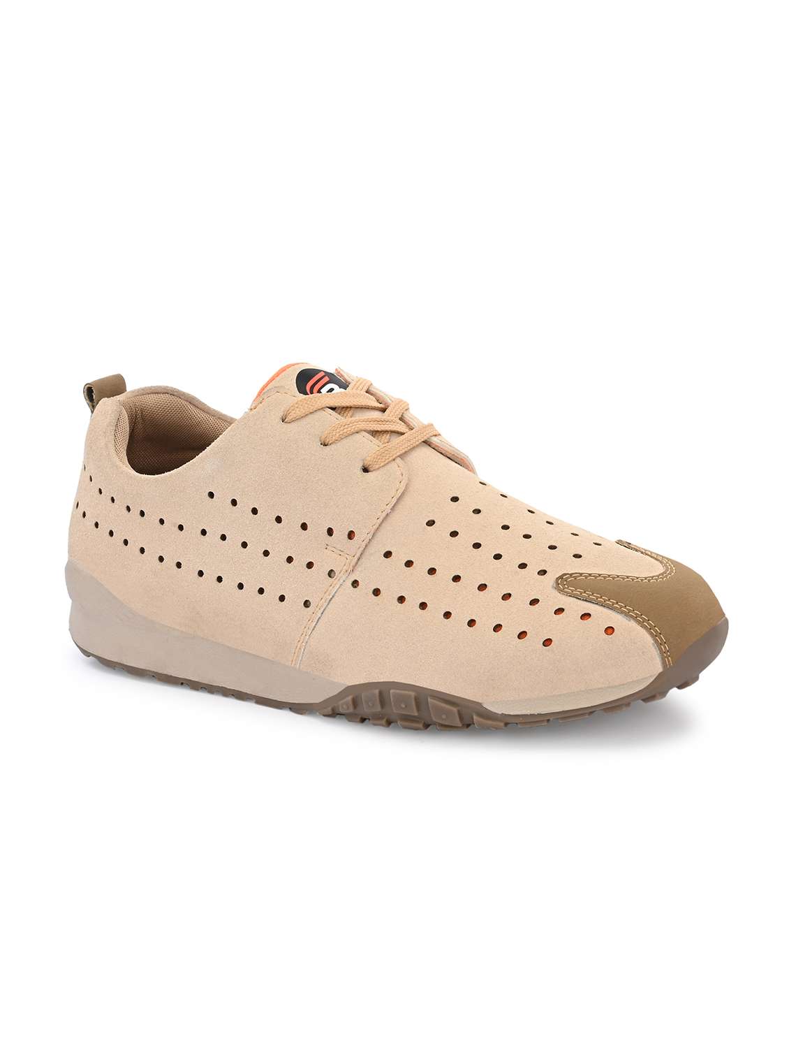 men beige lace up sneaker - 22594717 -  Standard Image - 2