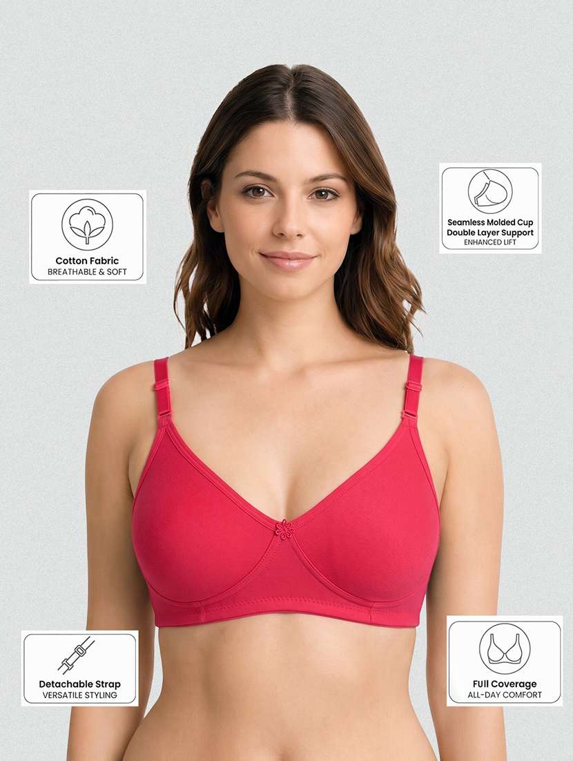women solid full coverage regular bra - 22594847 -  Standard Image - 2