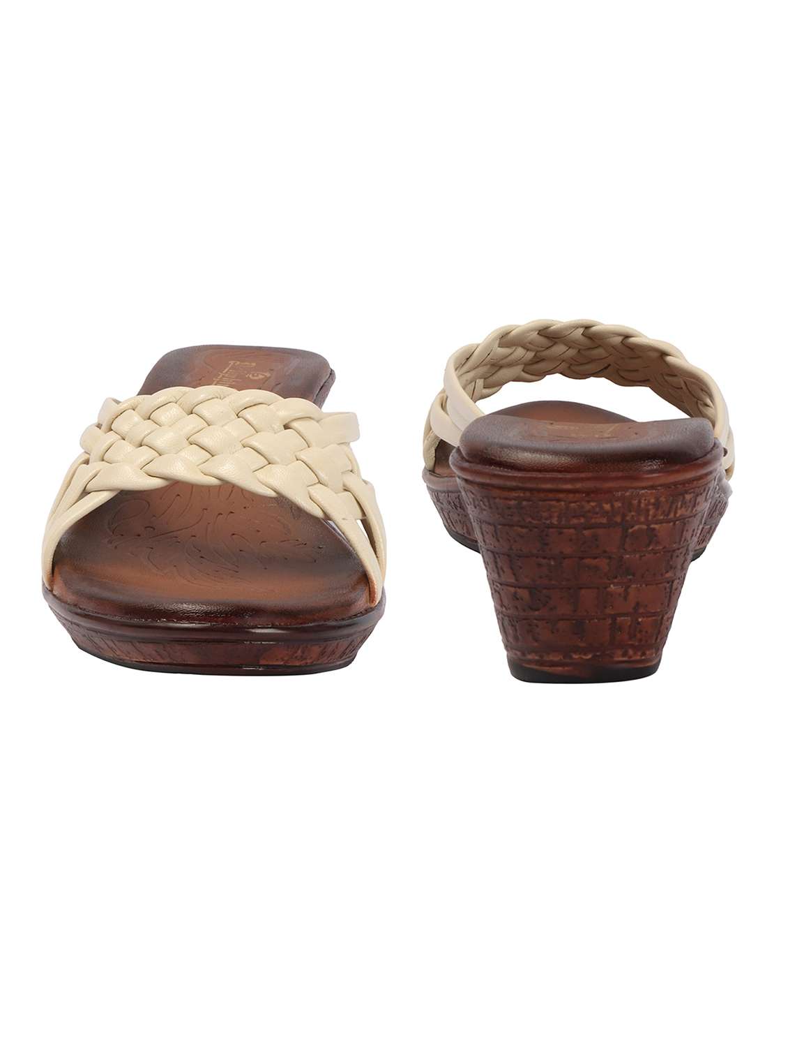 Women Textured Slip On Wedges - 22594902 -  Standard Image - 2