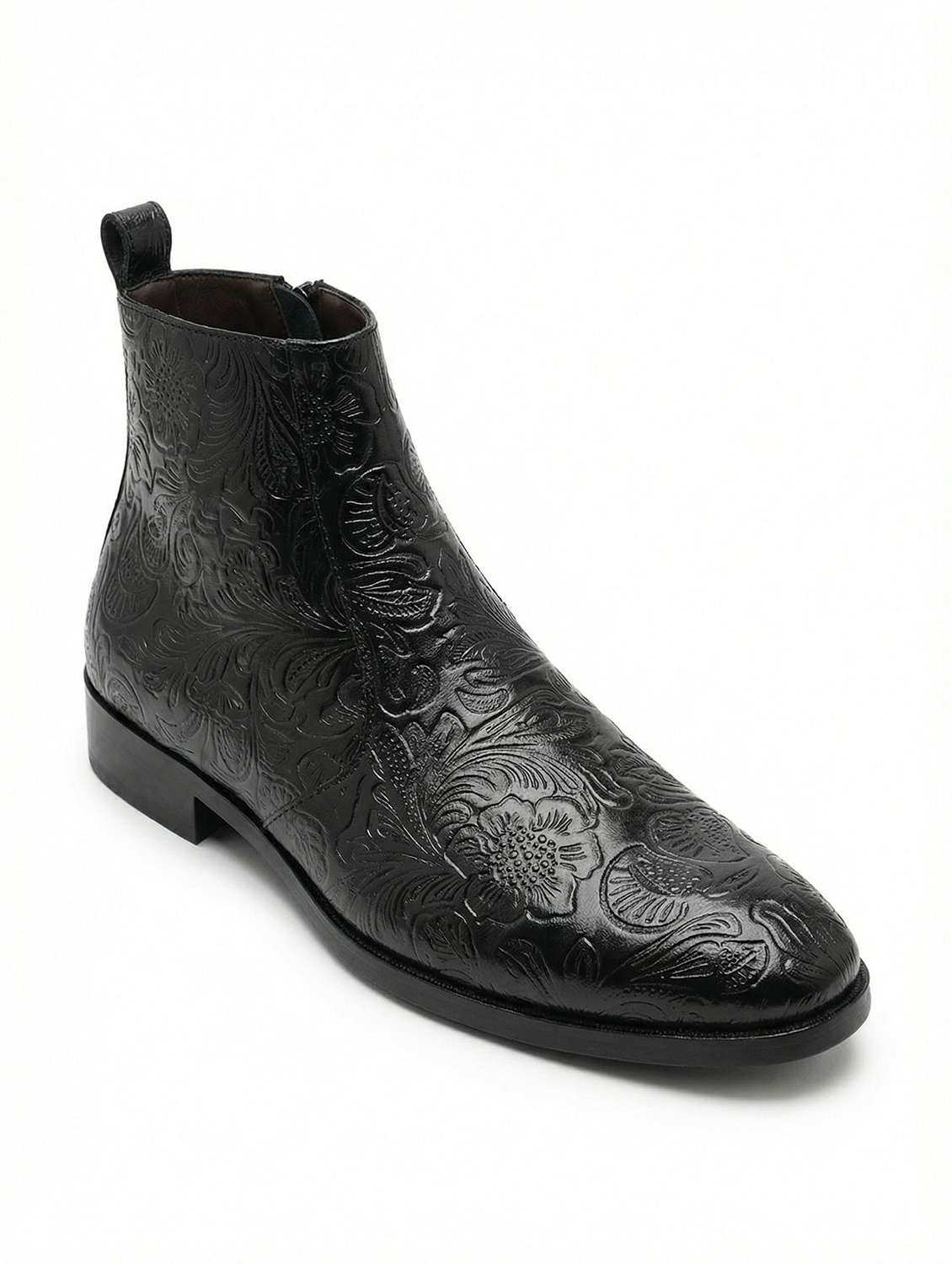 men textured high ankle boots - 22596199 -  Standard Image - 2