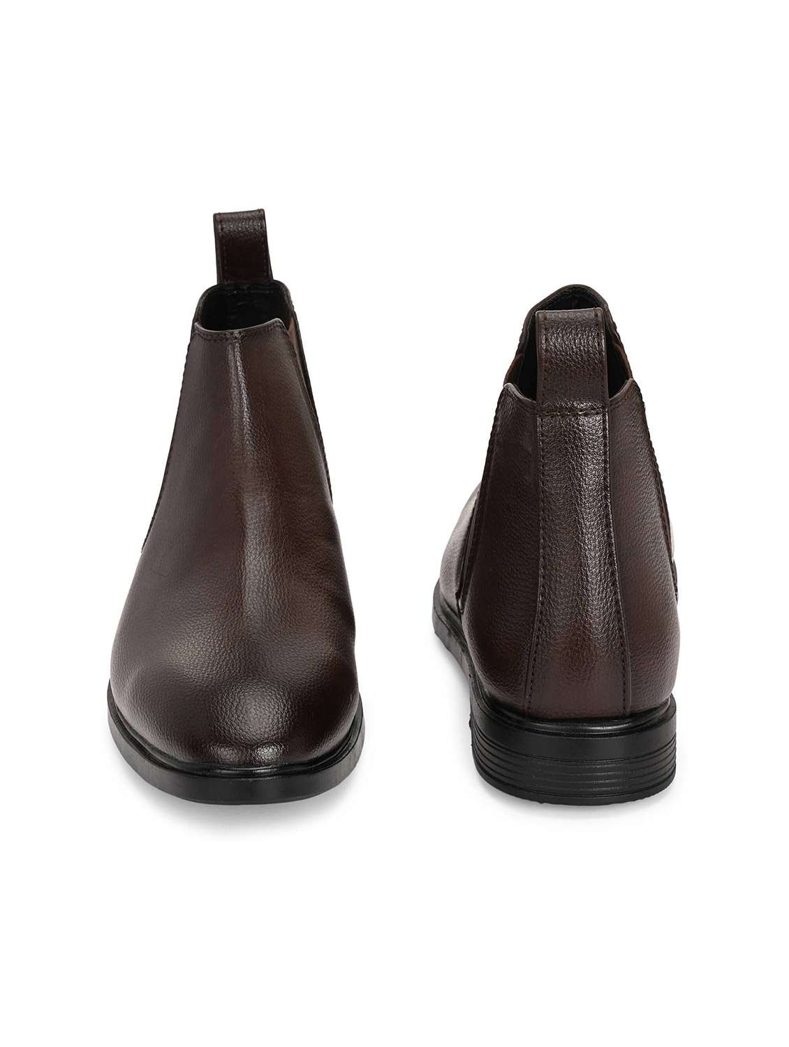 Men Solid High Ankle Boots - 22596204 -  Standard Image - 2