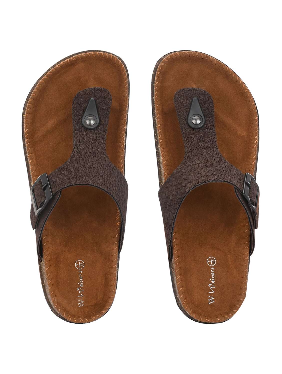 men textured toe separator sandal - 22596226 -  Standard Image - 2