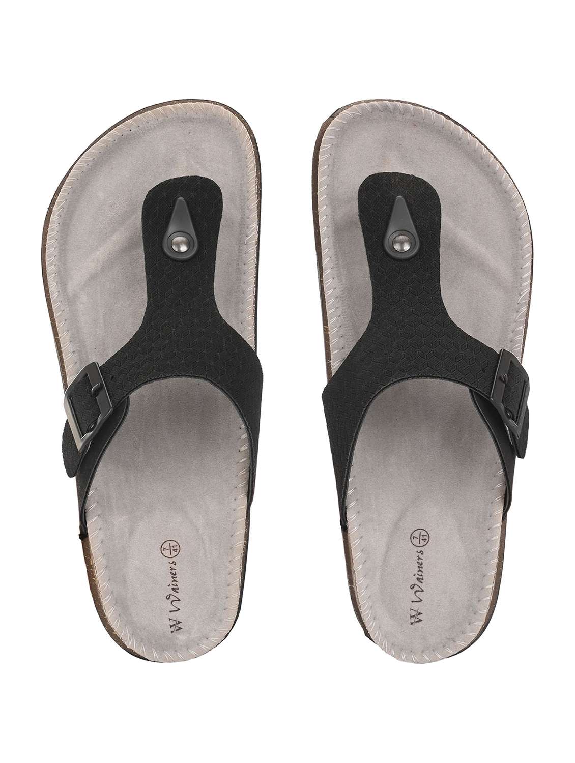 men textured toe separator sandal - 22596236 -  Standard Image - 2