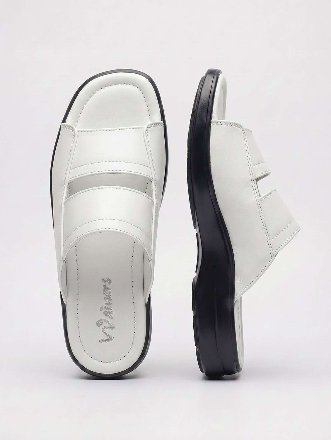 men solid slip on sandal - 22596240 -  Standard Image - 2