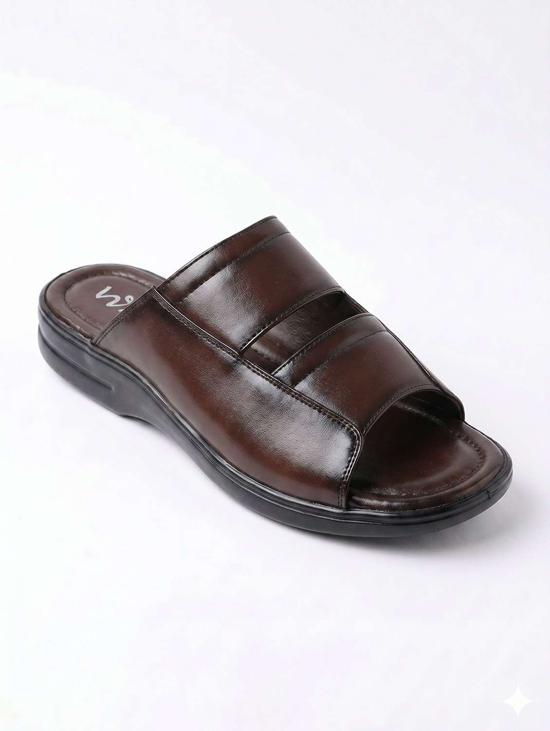 men solid slip on sandal - 22596241 -  Standard Image - 2