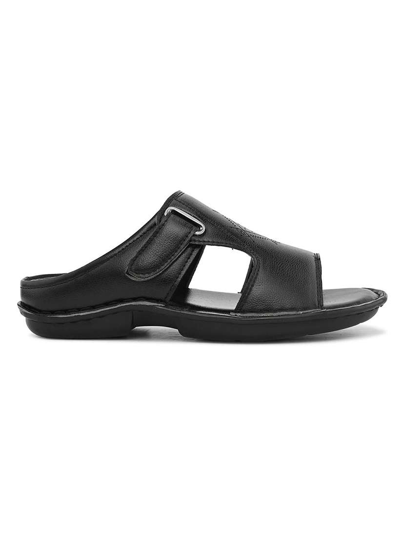 men textured slip on sandal - 22596242 -  Standard Image - 2