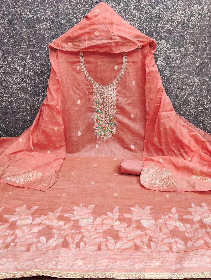 women self design unstitched suit set - 22597293 -  Standard Image - 2
