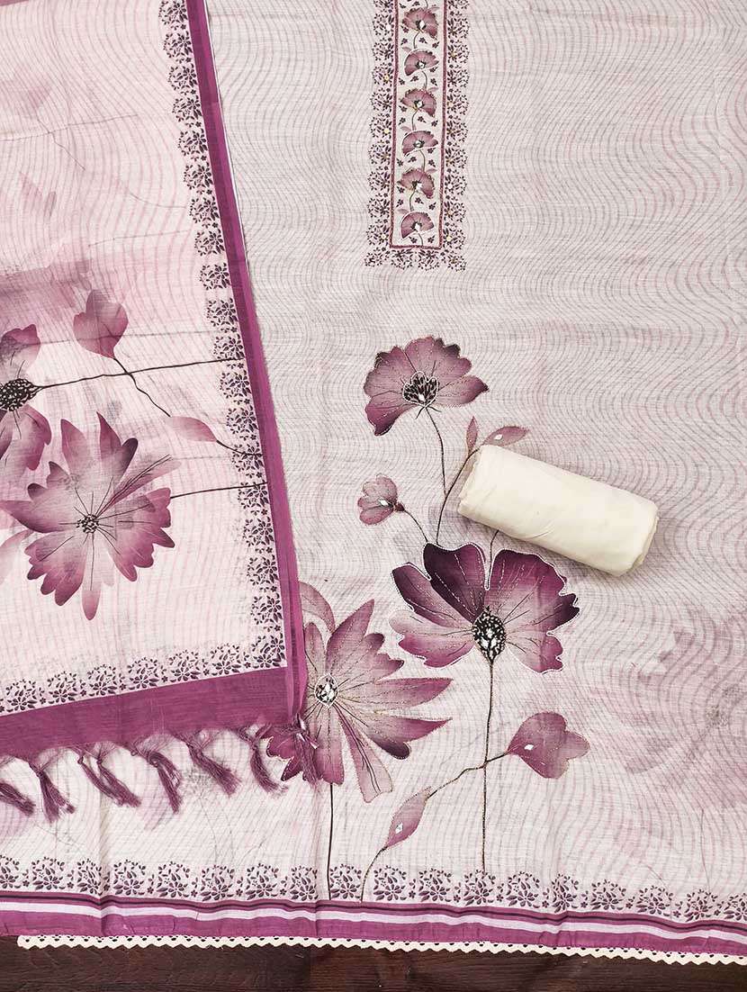 women printed unstitched suit set - 22597332 -  Standard Image - 2