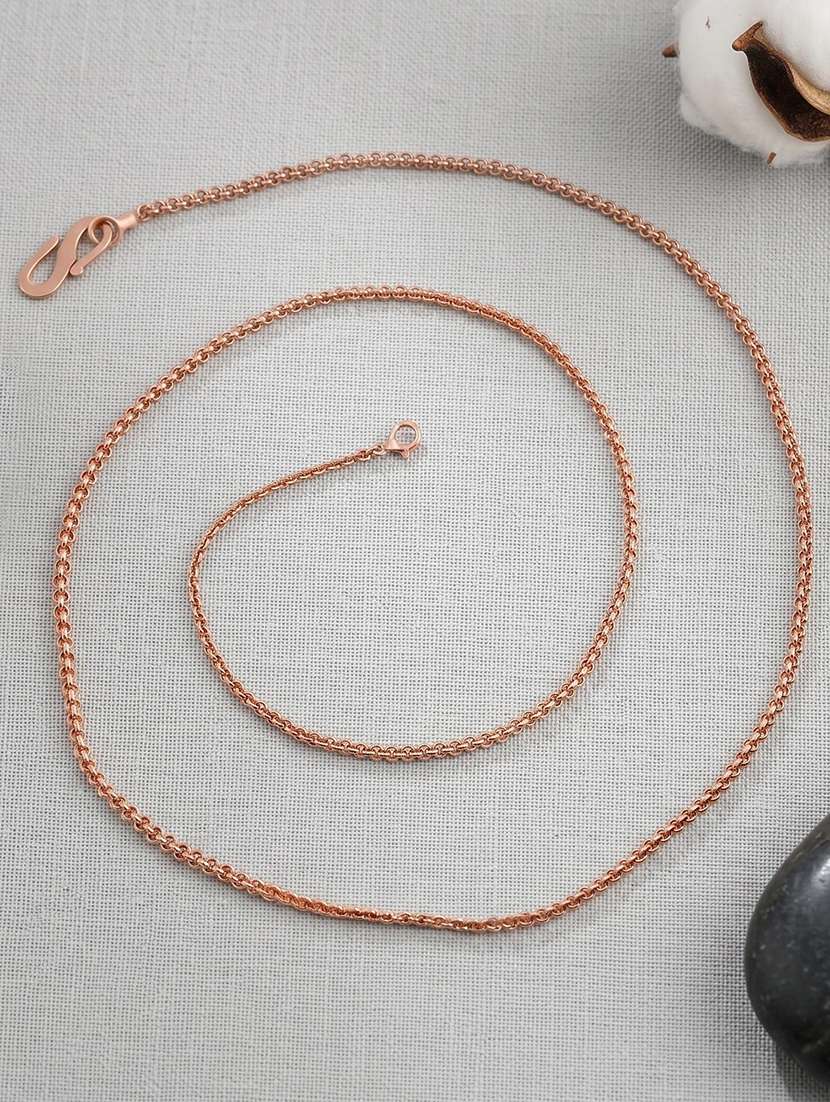 women copper simple sober chain fashion jewellery