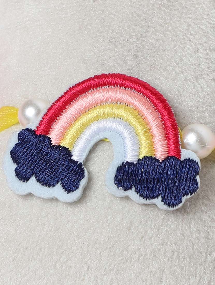 the magic wand cute rainbow shaped  rakhi - 22598234 -  Standard Image - 2