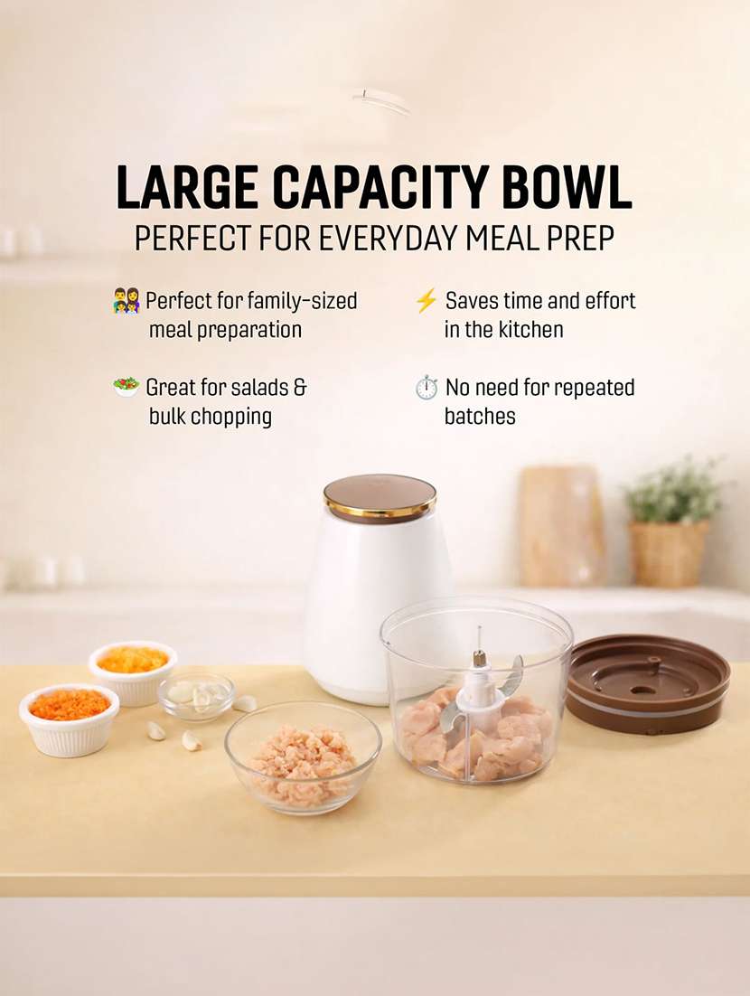 snapup easychop electric chopper 250w - 22598462 -  Standard Image - 7