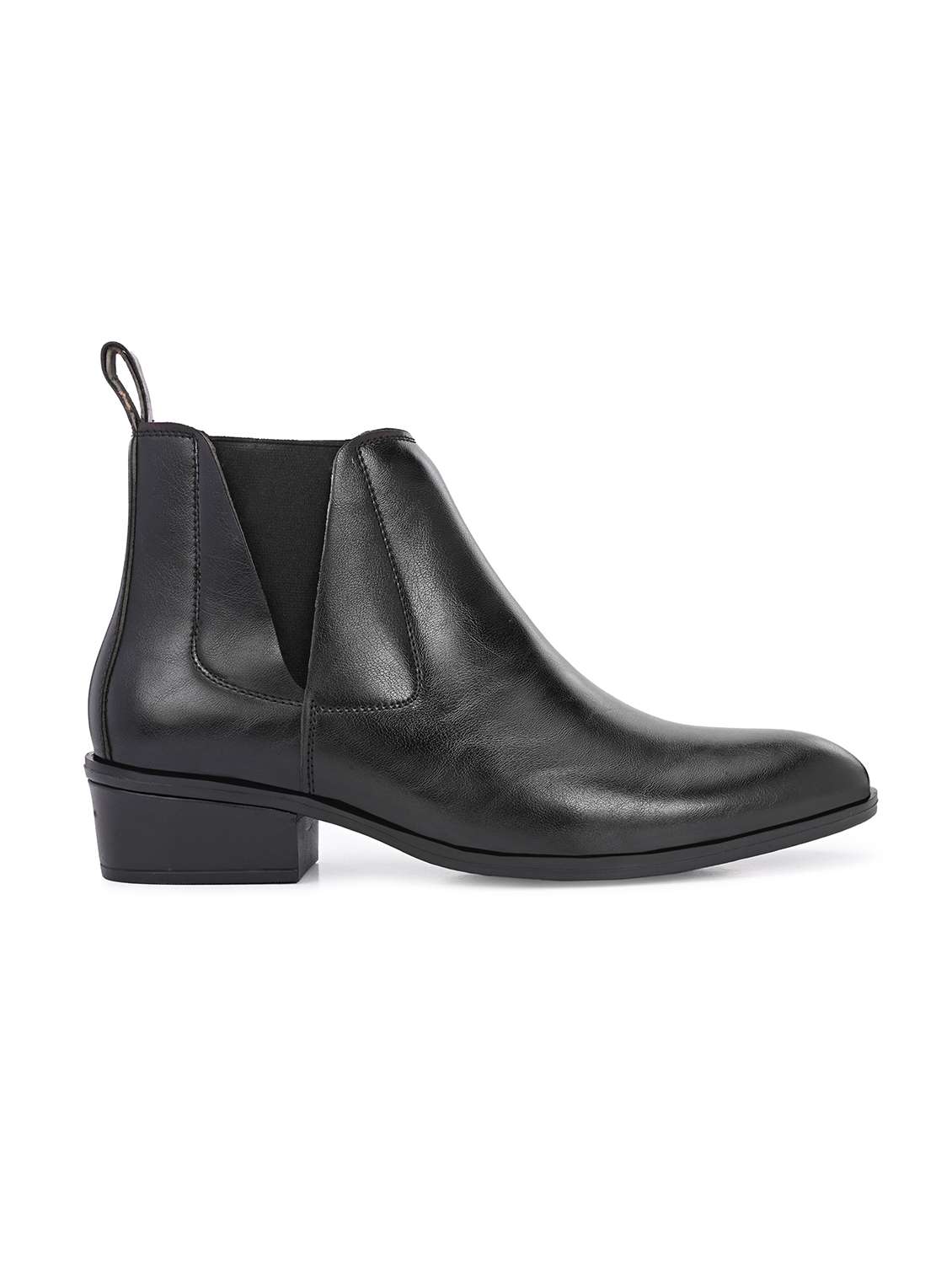 men black slip on boot - 22602466 -  Standard Image - 2