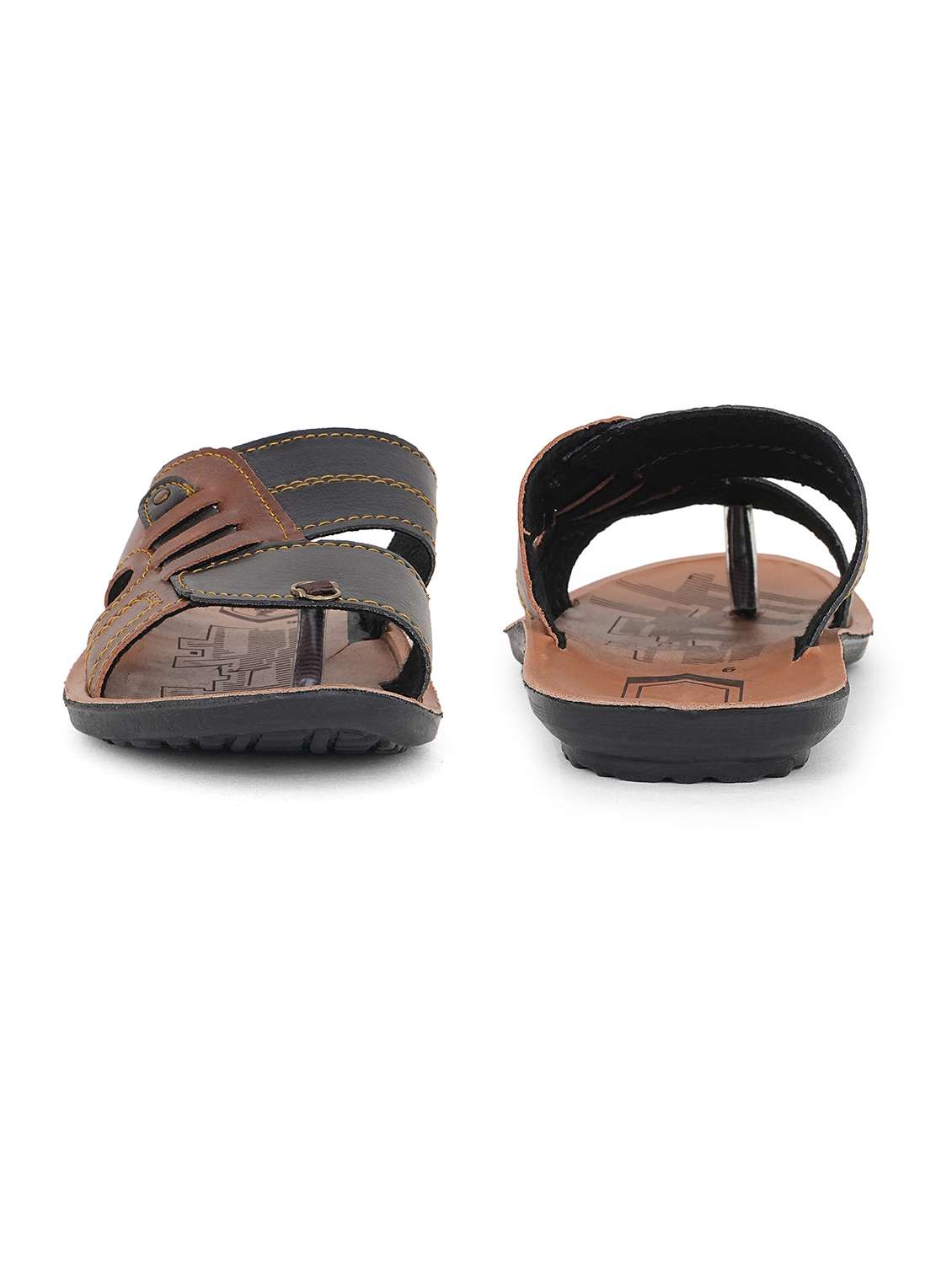 Men Colourblocked Toe Separator Sandal - 22602739 -  Standard Image - 2