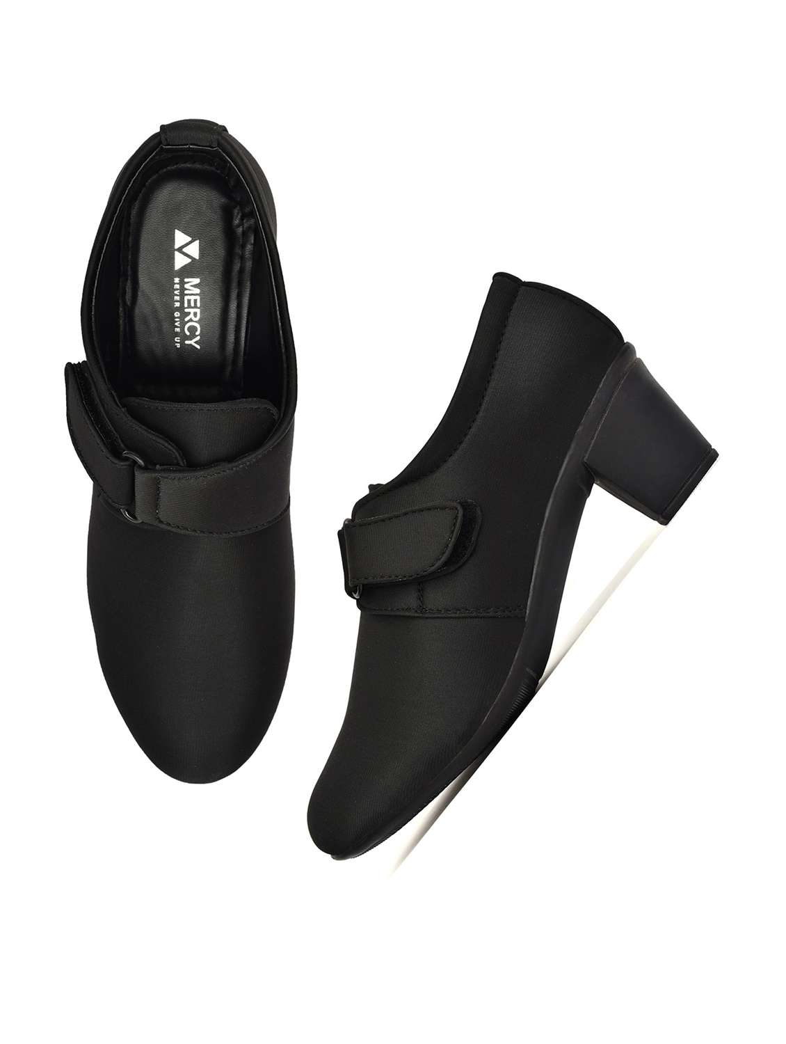 women solid slip on formal shoes - 22602833 -  Standard Image - 2