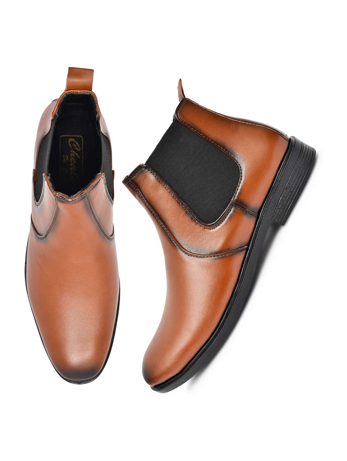 men textured low ankle boots - 22602844 -  Standard Image - 2