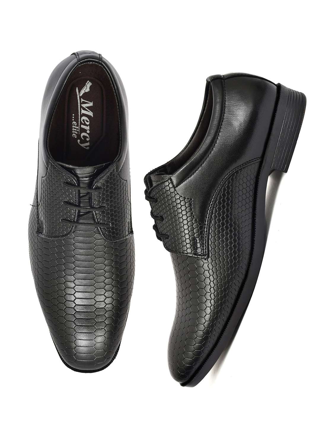 men black lace-up derby - 22602876 -  Standard Image - 2