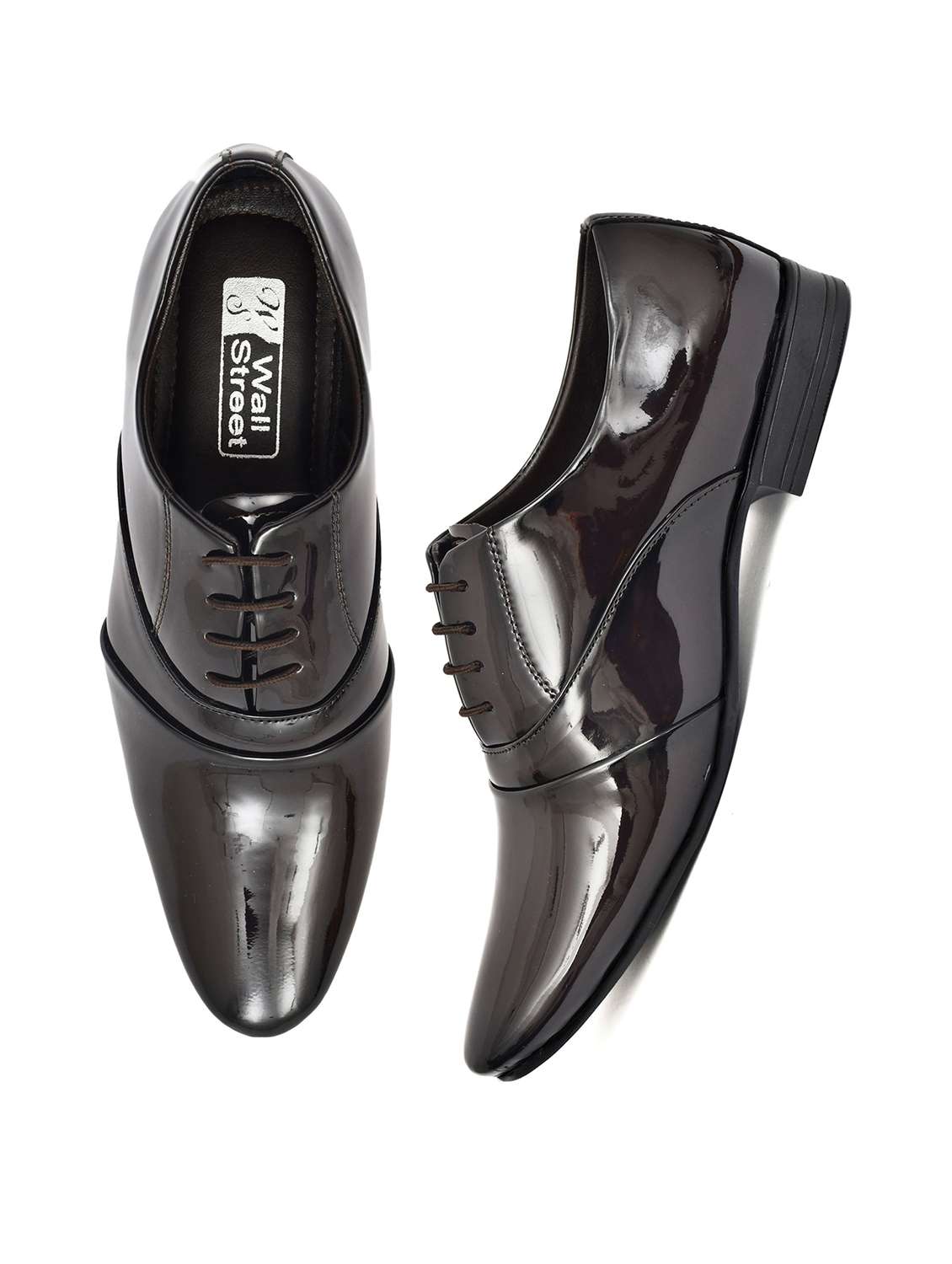 men brown lace-up oxford - 22602877 -  Standard Image - 2