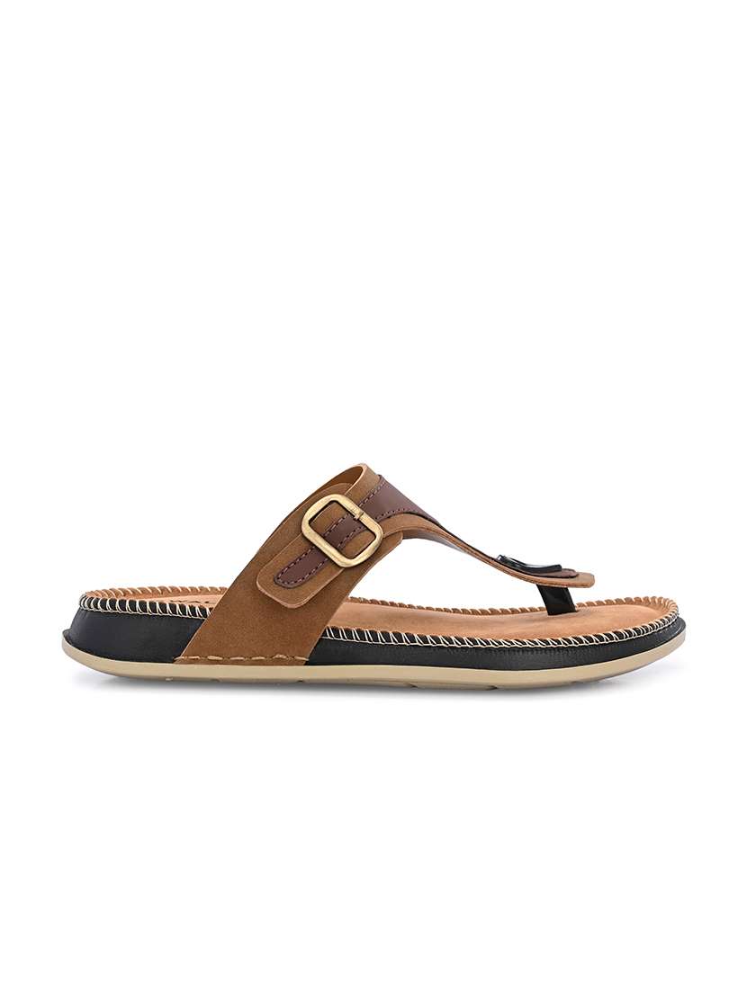 Men Colourblocked Toe Separator Sandal - 22604005 -  Standard Image - 2
