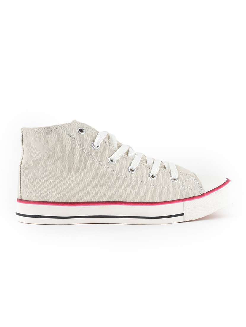 men solid lace up sneaker - 22604564 -  Standard Image - 2