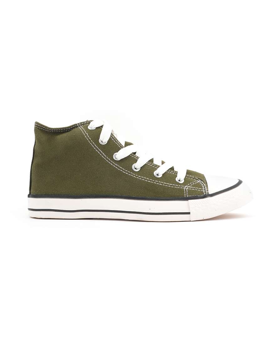 men solid lace up sneaker - 22604568 -  Standard Image - 2