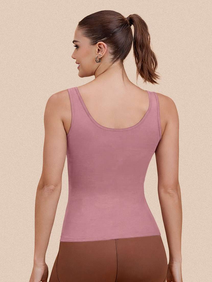 women pack of 3 solid sleeveless camisole - 22606013 -  Standard Image - 2