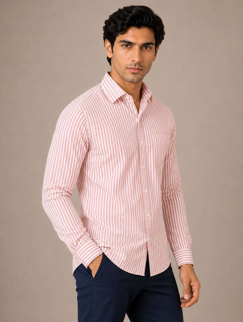 Men Printed Long Sleeves Regular Fit Shirt - 22606400 -  Standard Image - 2