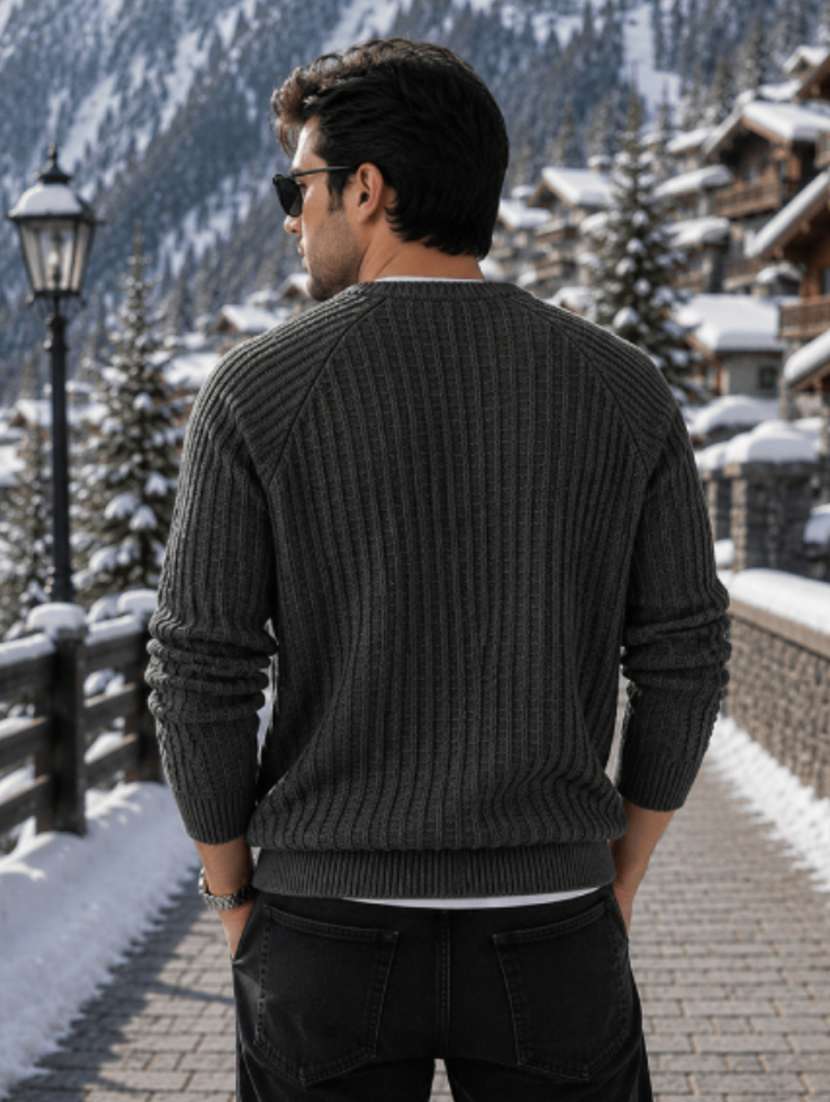 men self design raglan sleeve regular fit pullover - 22608195 -  Standard Image - 2