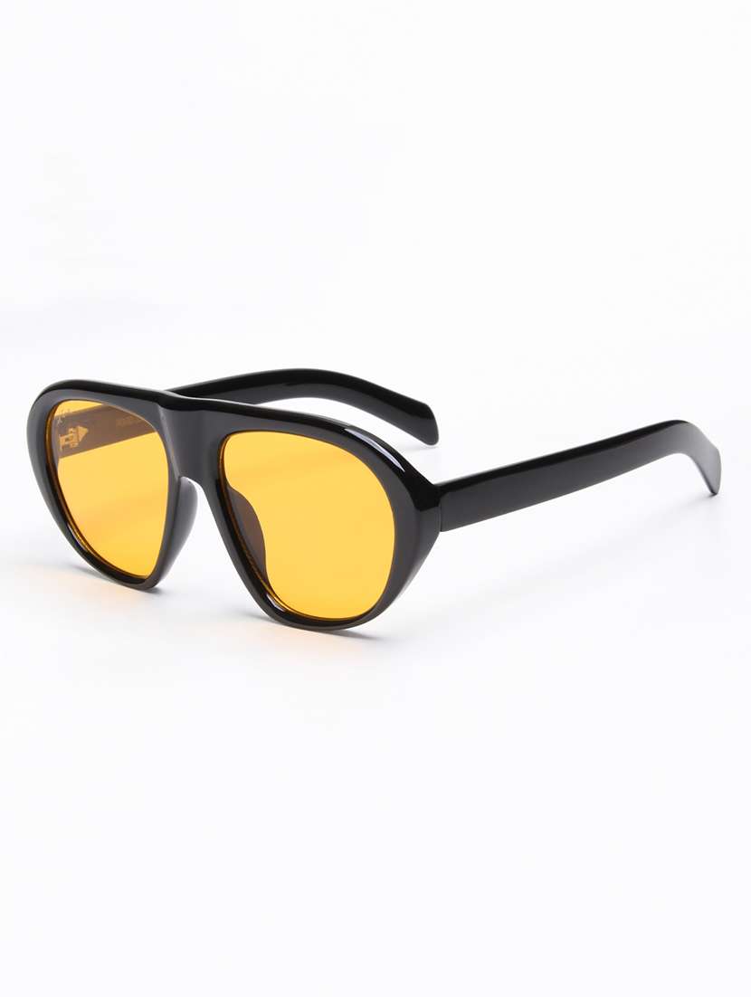 ted smith unisex black premium italian acetate sunglasses with polarized lenses. - 22608807 -  Standard Image - 2