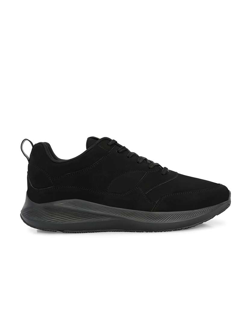 men textured lace up sports shoes - 22608834 -  Standard Image - 2