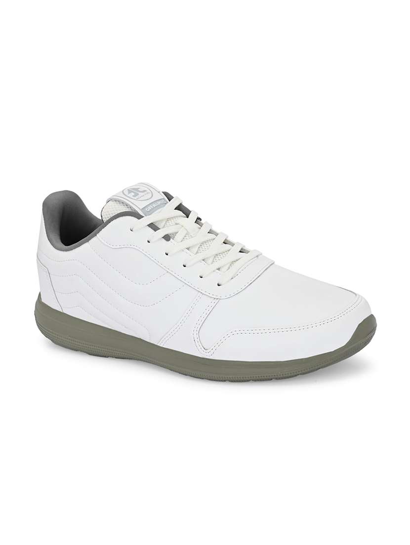 Men Textured Lace Up Sneaker - 22608849 -  Standard Image - 2
