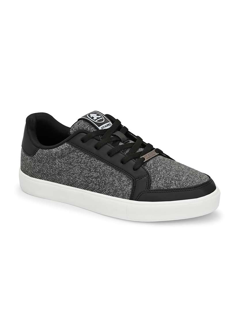 men self design lace up sneaker - 22608862 -  Standard Image - 2