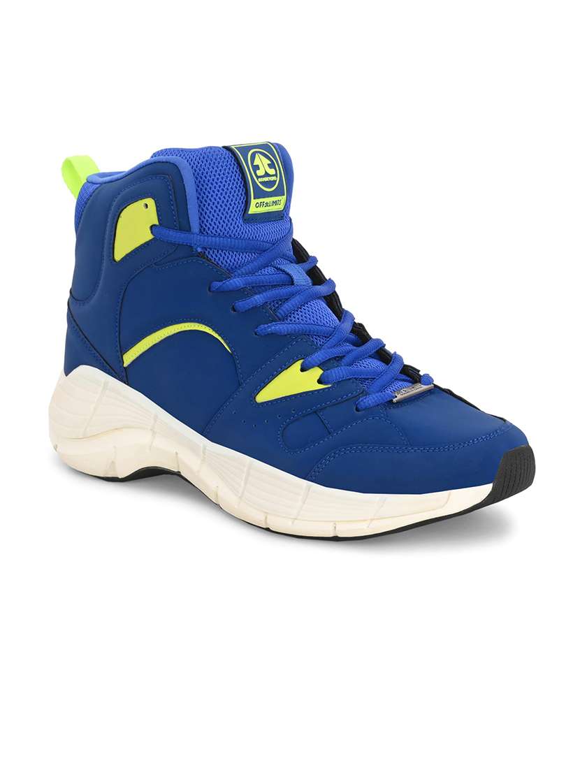 men textured lace up sports shoes - 22608881 -  Standard Image - 2