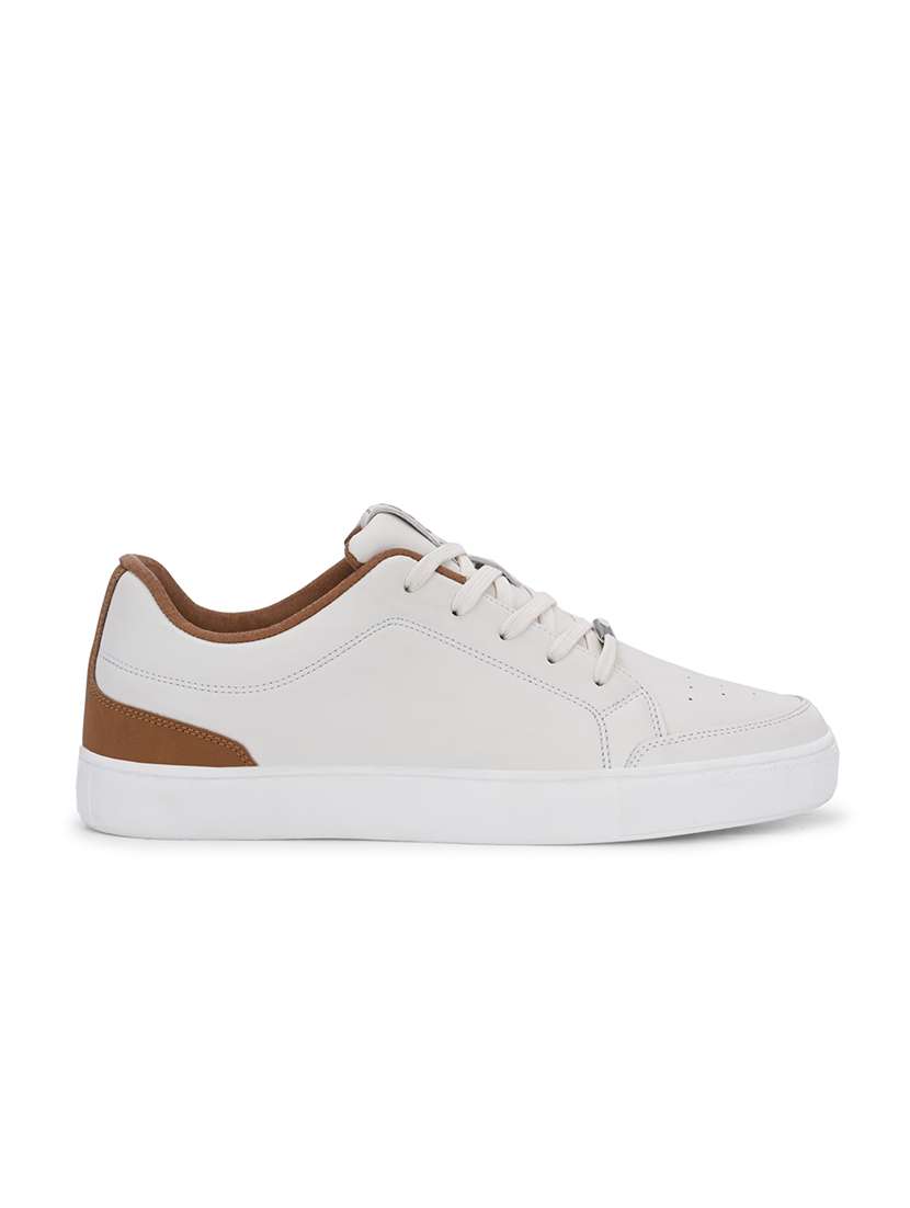 Men Solid Lace Up Sneaker - 22608909 -  Standard Image - 2