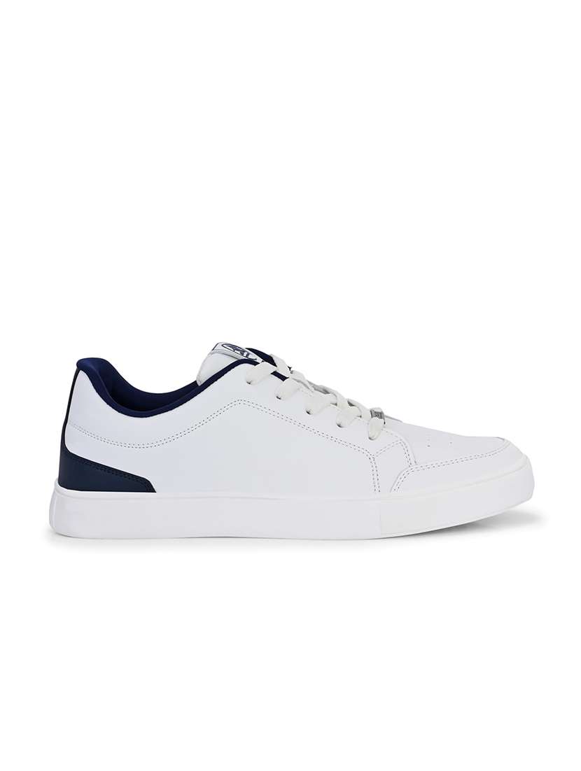 Men Solid Lace Up Sneaker - 22608910 -  Standard Image - 2