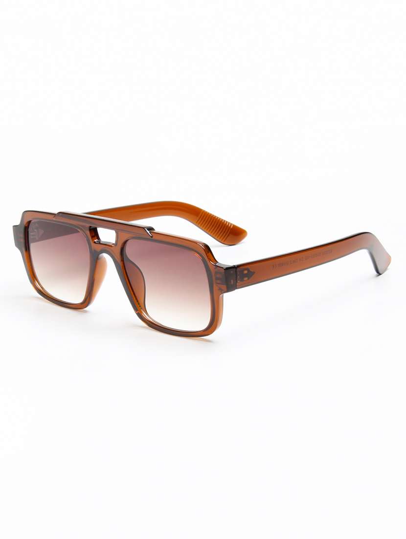 ted smith brown aviator sunglasses polycarbonate lens - 22609271 -  Standard Image - 2