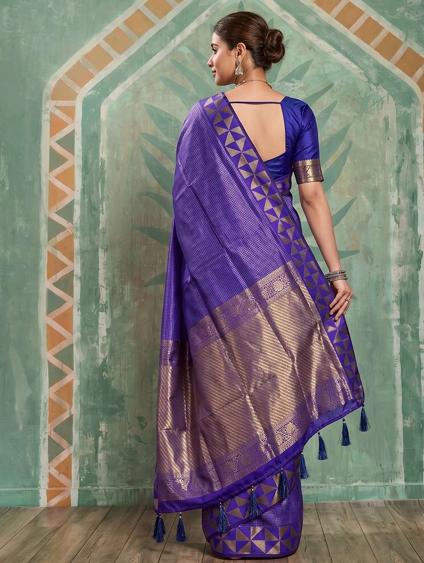 women self design banarasi saree with blouse - 22610264 -  Standard Image - 2