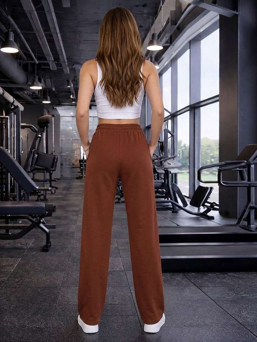 women printed high rise regular track pant - 22610477 -  Standard Image - 2