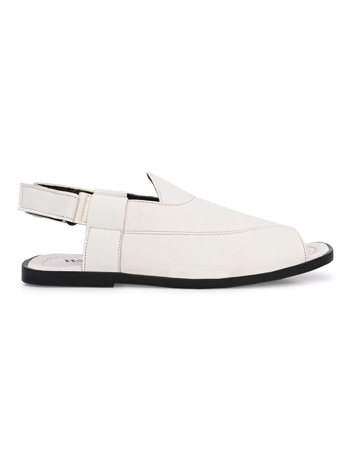 Men Textured Back Strap Sandal - 22610493 -  Standard Image - 2