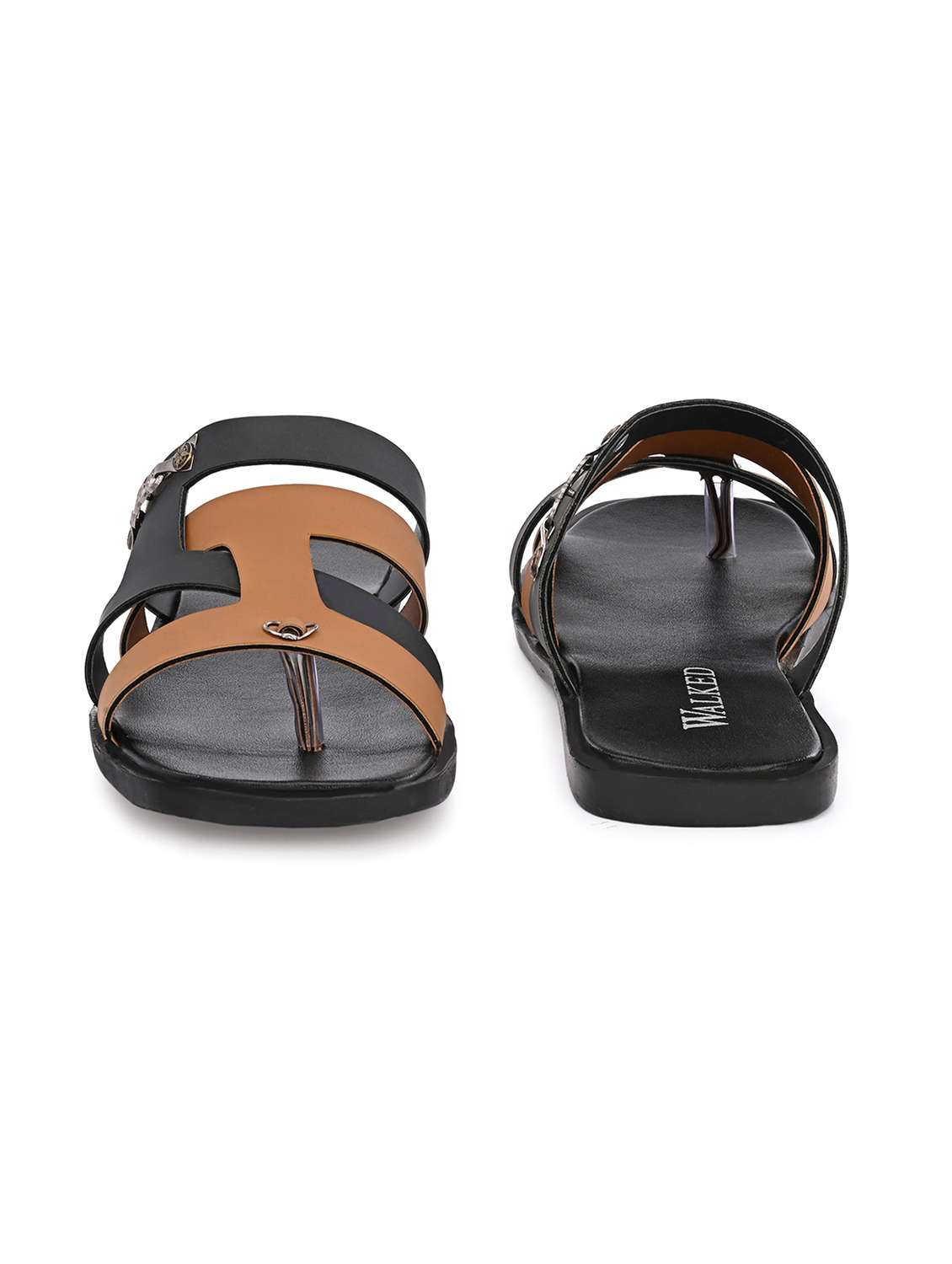 Men Colourblocked Toe Separator Sandal - 22610497 -  Standard Image - 2